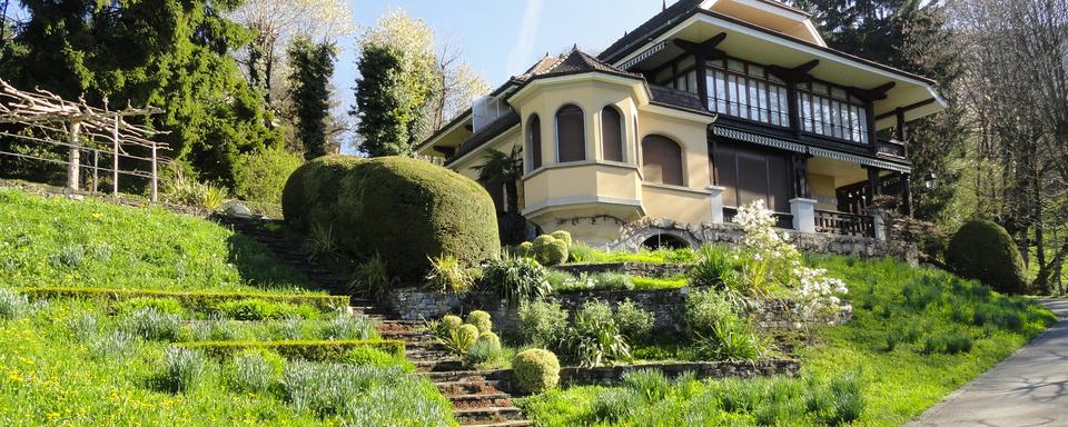 En 1953, le compositeur allemand Paul Hindemith décide de quitter son exil américain pour s'installer à Blonay, au-dessus de Vevey. [Fondation Hindemith, Blonay (CH)]