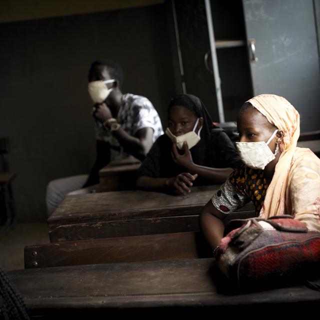 Reprise des cours dans une école du Mali, après deux mois de fermerture [AFP - Michele Cattani]