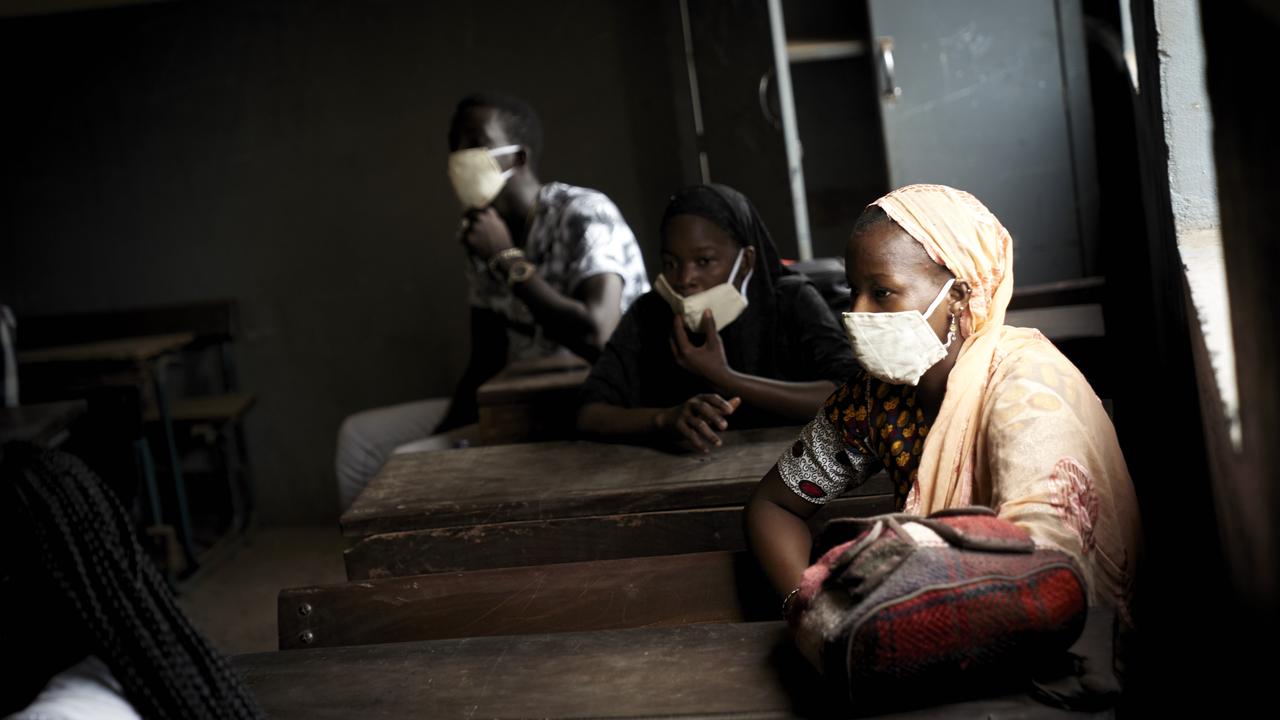 Reprise des cours dans une école du Mali, après deux mois de fermerture [AFP - Michele Cattani]