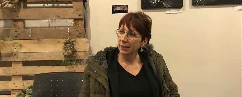 Anne Vignot, candidate Europe Ecologie les Verts aux municipales françaises. [RTS - Xavier Alonso]