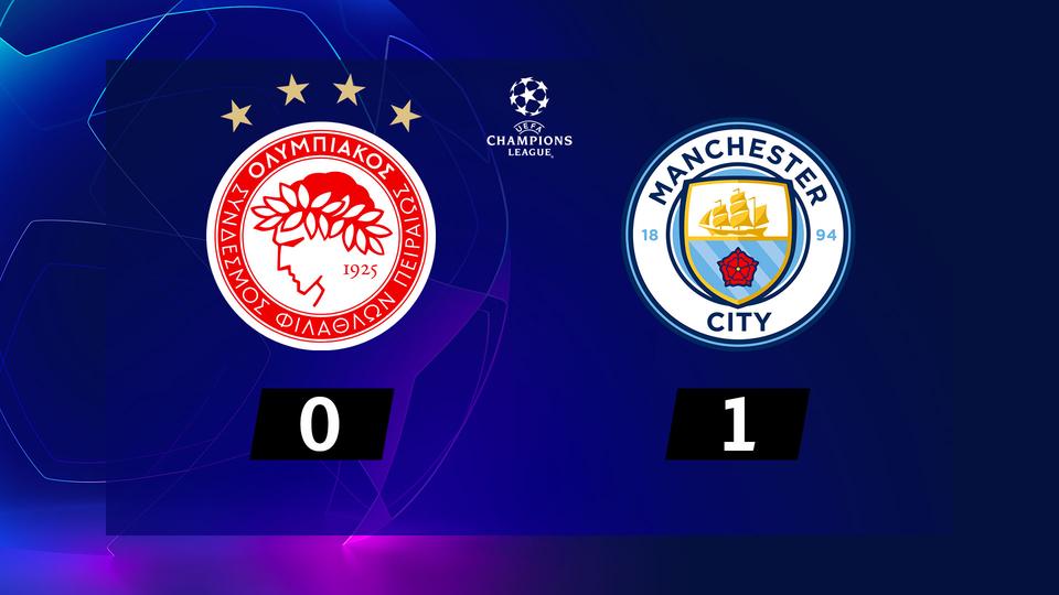 UCL 4e Olympiakos Manchester City