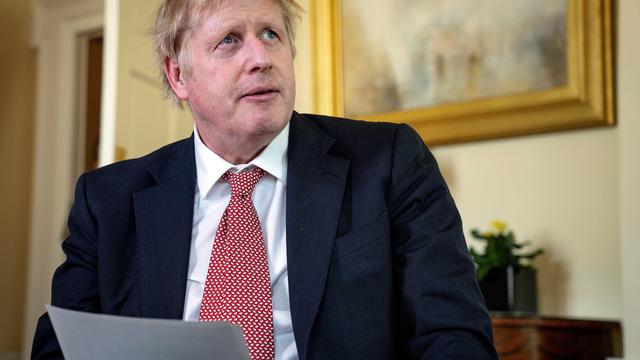 Lui-même atteint du Covid-19, Boris Johnson a fortement gagné en popularité depuis le début de la crise, malgré une gestion discutable. [AFP - Pippa Fowles]