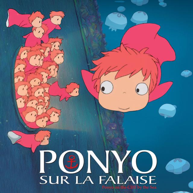 L'affiche du film "Ponyo sur la falaise" de Hayao Miyazaki. [AFP]