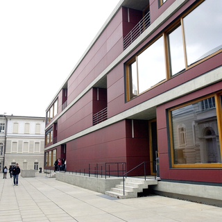 Le site de Lugano de l'Université de la Suisse italienne. [Keystone - Karl Mathis]