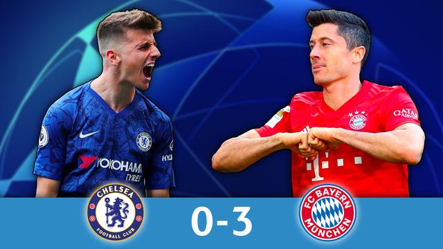 1-8 aller, Chelsea - Bayern  (0-3): le Bayern donne la leçon à Chelsea