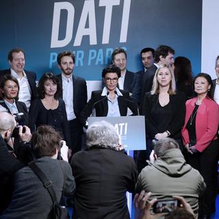 L'ancienne ministre de la justice conservatrice Rachida Dati est en lice pour la mairie de Paris. [EPA/Keystone - Yoan Valat]