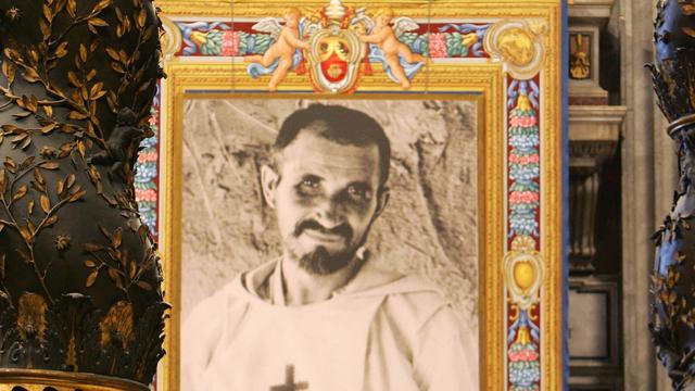 Canonisation de Charles de Foucauld, l’ermite du Sahara. [AFP - Vincenzo Pinto]