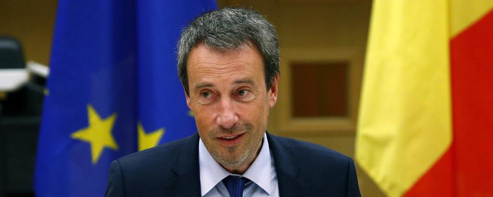 Philippe Goffin, le ministre belge des Affaires étrangères. [Pool Photo via AP/Keystone - François Lenoir]