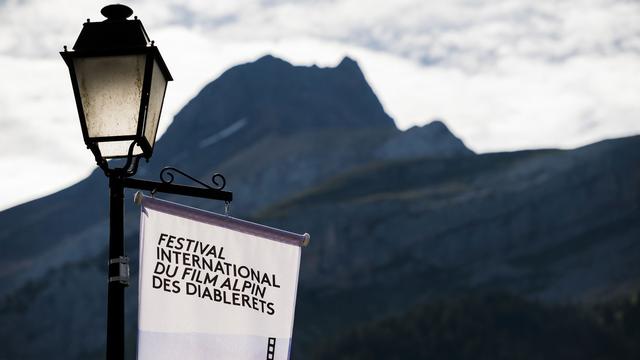 Le Festival international du film alpin des Diablerets. [Keystone - Jean-Christophe Bott]