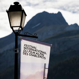 Le Festival international du film alpin des Diablerets. [Keystone - Jean-Christophe Bott]