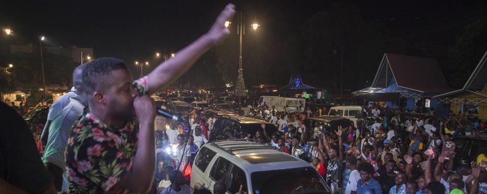 Scène de Nouvel-An en Haïti, à Port-au-Prince, le 31 décembre 2019. [RTS - Georges Harry Rouzier]