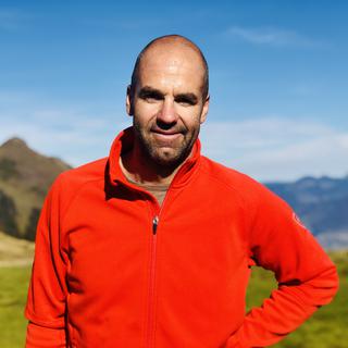 Le Suisse Didier Défago, champion olympique de ski. [RTS - Karine Vasarino]