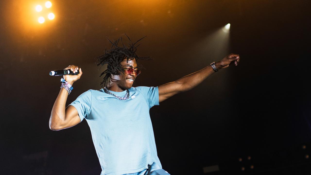 Le rappeur français Koba LaD, photographié en juin 2019 au festival Solidays à Paris. [AFP - Juliette Pavy/Hans Lucas]
