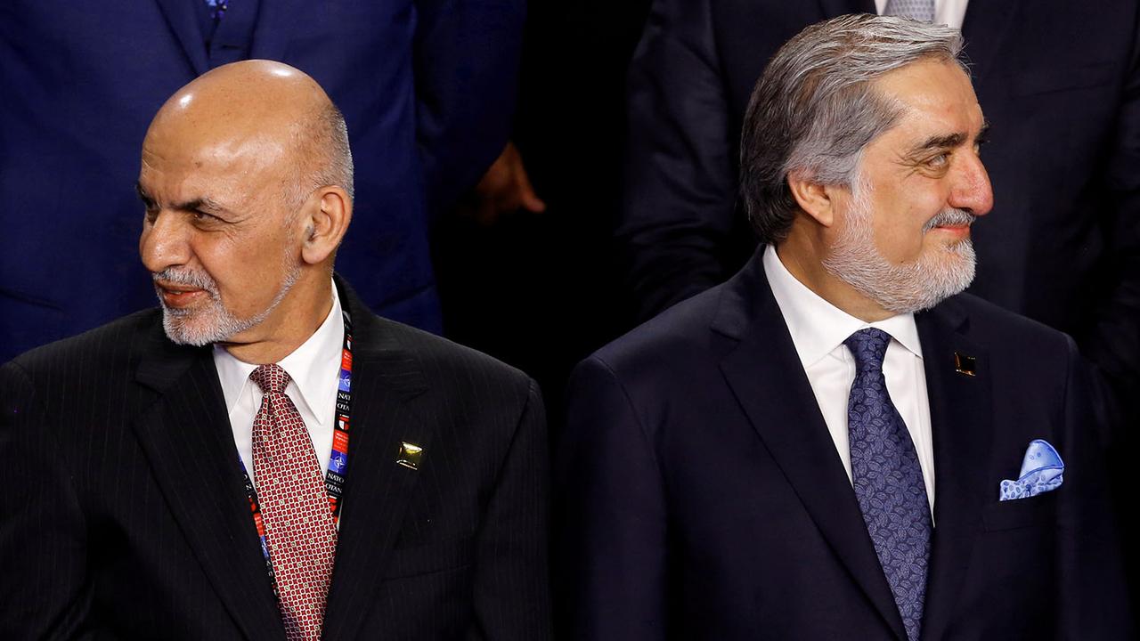 Ashraf Ghani et Abdullah Abdullah revendiquent tous les deux la présidence de l'Afghanistan. [Reuters - Jonathan Ernst]
