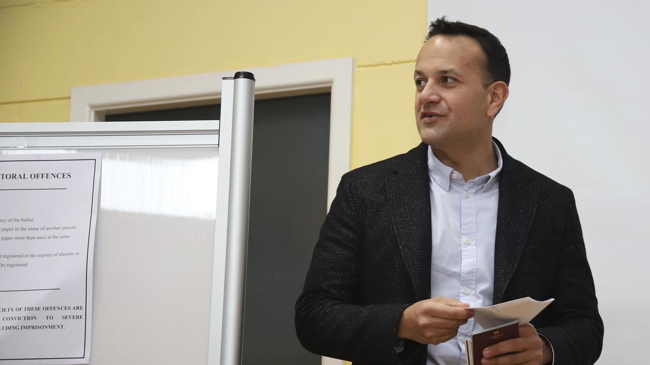 Le premier ministre irlandais Leo Varadkar a annoncé sa démission, mais il restera en poste jusqu'à la formation d'un nouveau gouvernement. [Damien Storan]