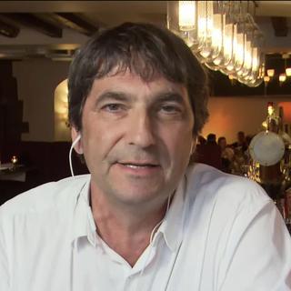 Thierry Wegmuller, exploitant de clubs et de bars à Lausanne. [RTS]