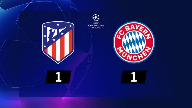 5e journée, Atlético Madrid - Bayern Munich (1-1)