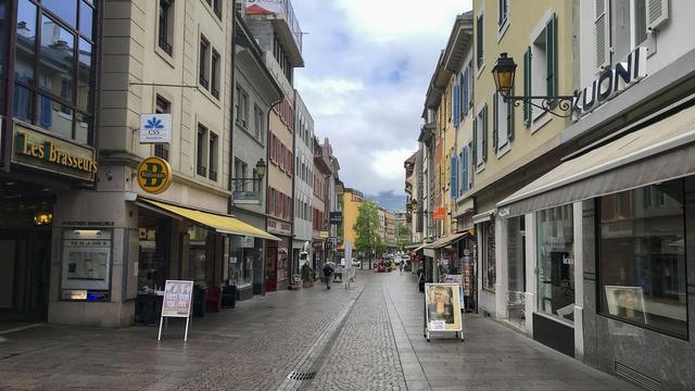 Les commerçants vaudois souffrent de la crise du Covid-19 [RTS - Anne Kearney]