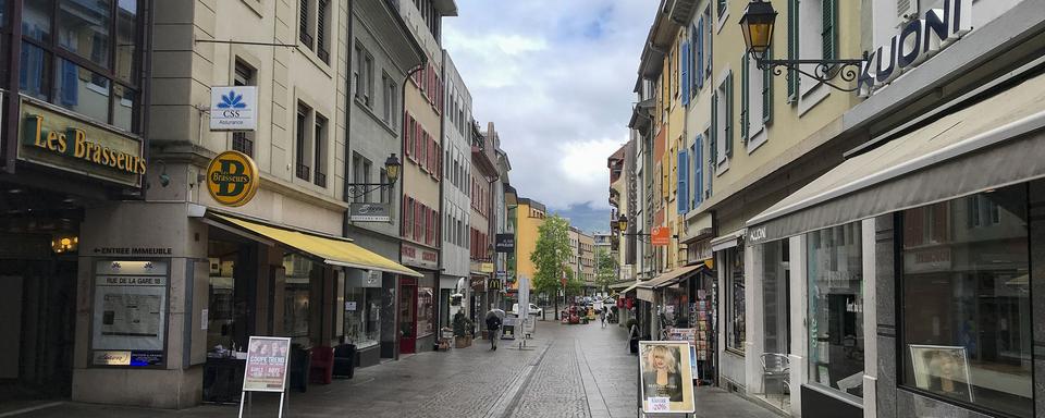 Les commerçants vaudois souffrent de la crise du Covid-19 [RTS - Anne Kearney]