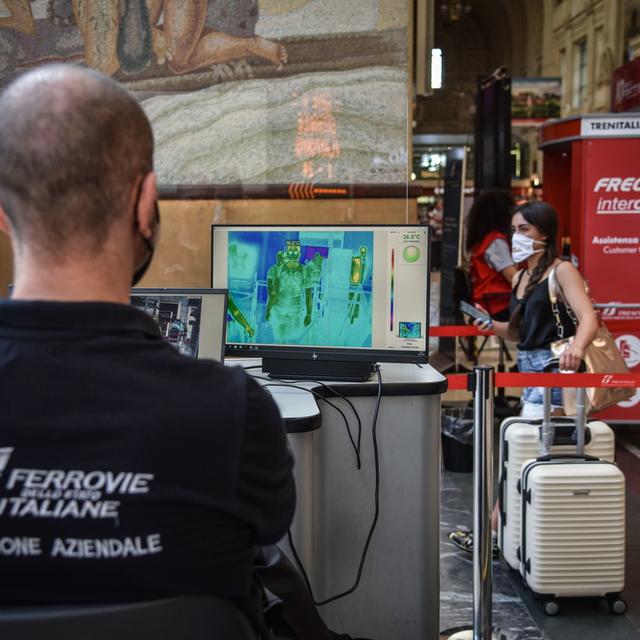 L'Italie a pris des mesures drastiques pour contrôler la pandémie. [EPA/Keystone - Matteo Corner]