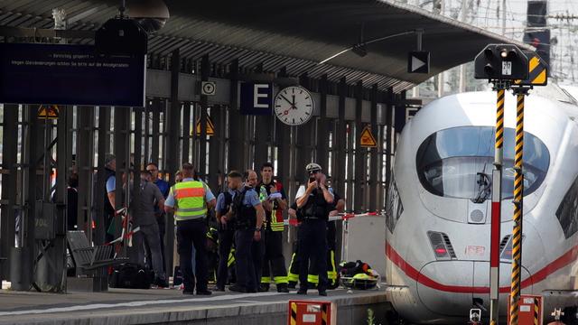 Le drame s'est déroulé à la gare principale de Francfort. [EPA/Keystone - Armando Babani]