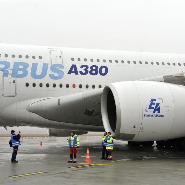 Airbus va supprimer environ 15'000 postes dans le monde. [KEYSTONE - Martial Trezzini]