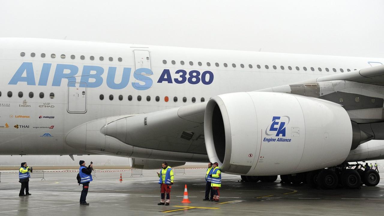 Airbus va supprimer environ 15'000 postes dans le monde. [KEYSTONE - Martial Trezzini]