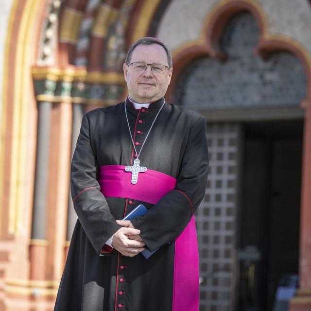 Monseigneur Georg Bätzing, président de la Conférence des évêques d’Allemagne. [DPA/Keystone - Boris Roessler]