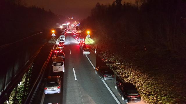 L'incendie dans le tunnel de Belmont a provoqué d'importants bouchons.