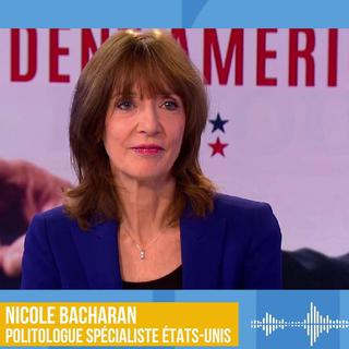 Nicole Bacharan, professeure, historienne, politologue, spécialiste des Etats Unis. [RTS]