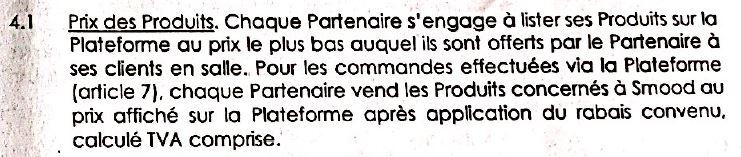 Le contrat Smood interdit toute majoration des prix sur sa plateforme, empêchant ainsi aux restaurateurs de compenser la commission et de renflouer leurs marges. [RTS - Ainhoa Ibarrola]