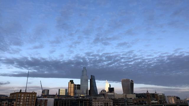 Vue sur la City de Londres, le 29 janvier 2020. [RTS - Juliette Galeazzi]