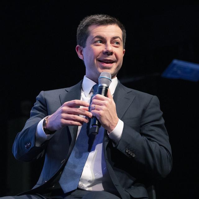 Pete Buttigieg. [AP Photo/Keystone - Mary Altaffer]