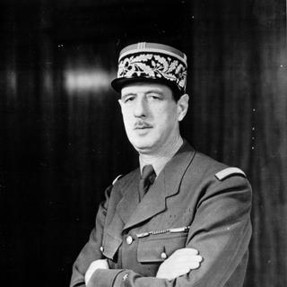 Charles de Gaulle à Londres en 1940. [EPA/Keystone]