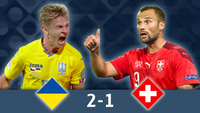 Groupe A, Ukraine - Suisse (2-1): l'équipe de Suisse s'incline à Lviv