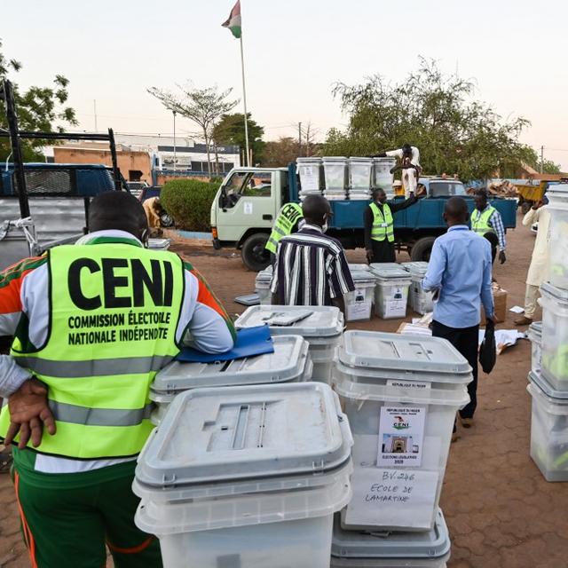 L'organisation de l'élection au Niger. [AFP - Issouf Sanogo]