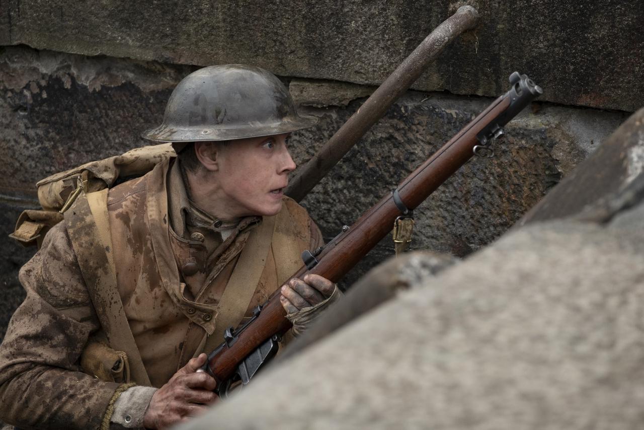 George MacKay dans "1917", de Sam Mendes. [Universal Pictures and Storyteller Distribution Co., LLC.]