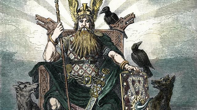 Odin, le Dieu des Dieux dans la mythologie nordique. [AFP - The Holbarn Archive / Leemage]