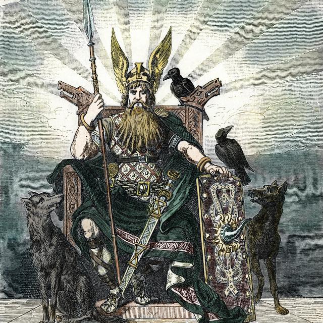 Odin, le Dieu des Dieux dans la mythologie nordique. [AFP - The Holbarn Archive / Leemage]