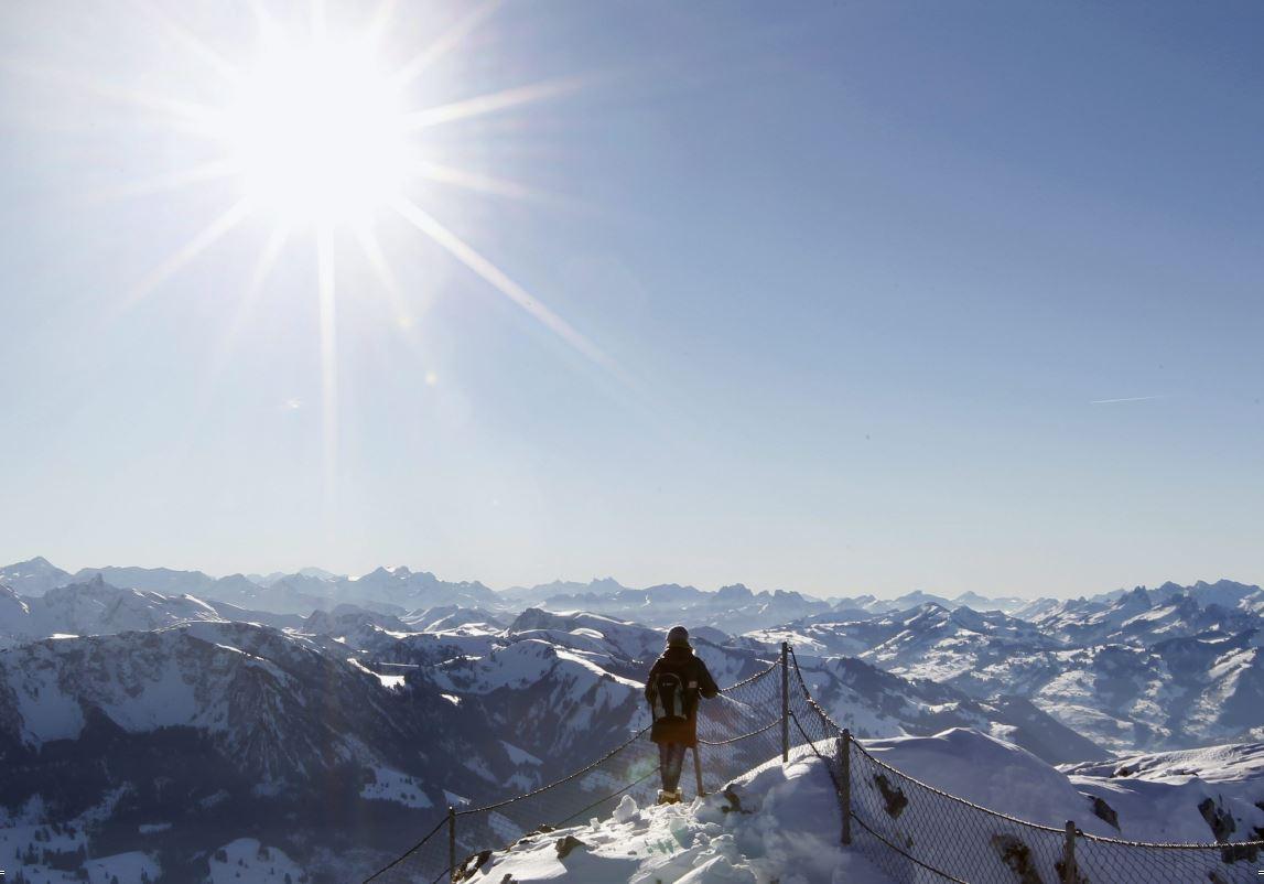 Le Stockhorn (BE) en hiver d'Ueli Maurer [admin.ch]