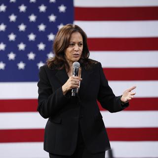 Kamala Harris. [AP Photo/Keystone - John Locher]