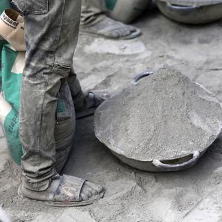 Le ciment est très prisé en Afrique. [EPA/Keystone - Akintunde]