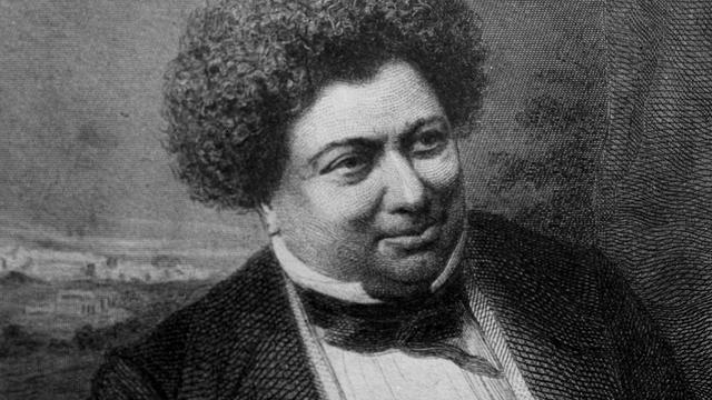 Gravure non datée d'Alexandre Dumas père (1802-1870), dramaturge et romancier français. [AFP]