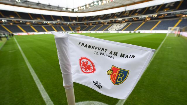 Les Bâlois "recevront" l'Eintracht Francfort dans son antre. [Keystone - Arne Dedert]