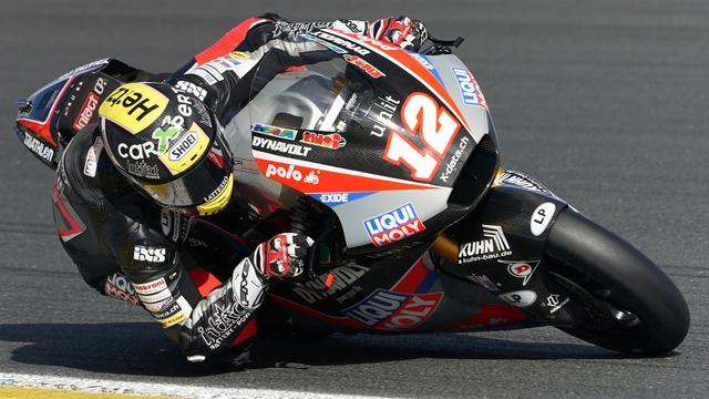 Thomas Lüthi n'est pas parvenu à monter sur le podium au Mans. [Eddy Lemaistre]