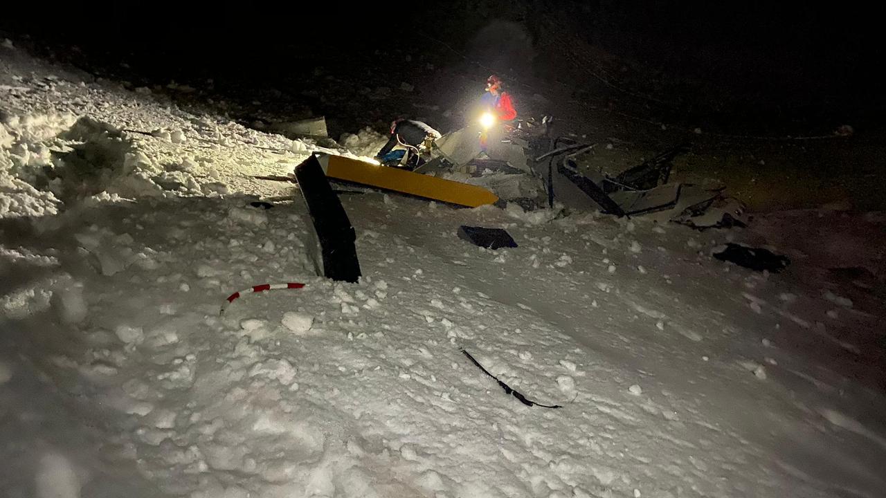 L'accident d'hélicoptère a eu lieu dans la région du Breithorn (VS), à plus de 3000 mètres d'altitude, sur sol italien. [Air Zermatt]