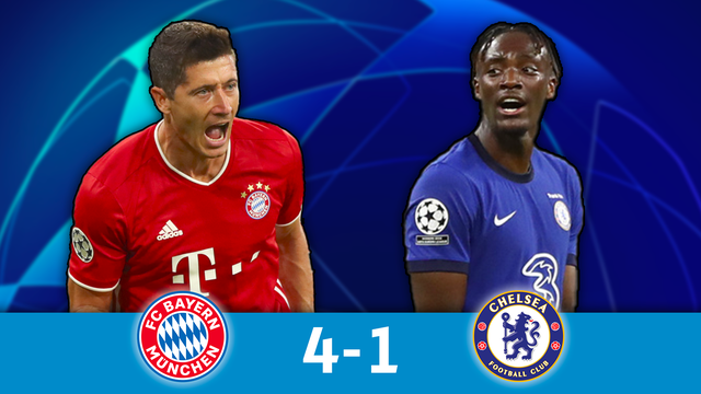1-8 retour, Bayern Munich – Chelsea (4-1): Lewandowski en grande forme, le Bayern en quarts