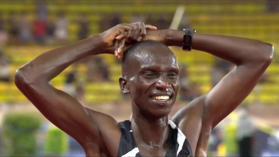 5000m messieurs: Joshua Cheptegei (UGA) établit un nouveau record du monde en 12:35.36