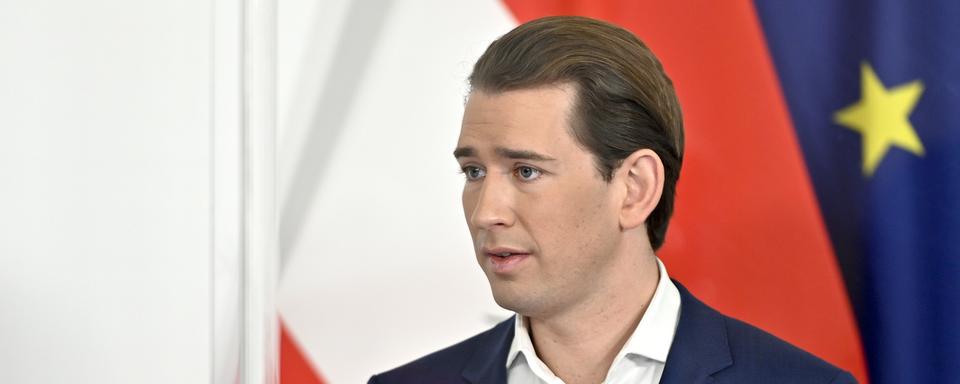 Le chancelier autrichien Sebastian Kurz. [APA/Keystone - Herbert Neubauer]