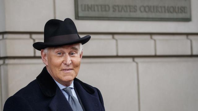 Roger Stone a été condamné en février à 40 mois de prison. [Keystone/EPA - Shawn Thew]